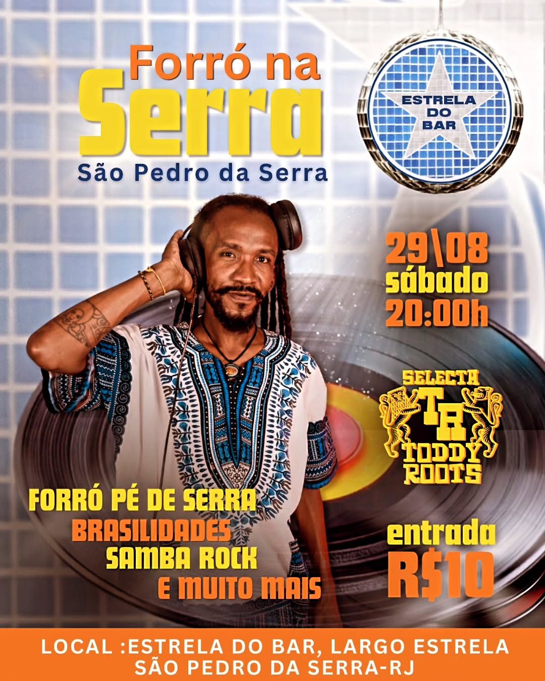 Flyer: Forró na Serra
