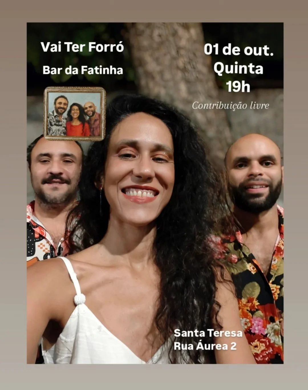 Flyer: Forró no Bar da Fatinha