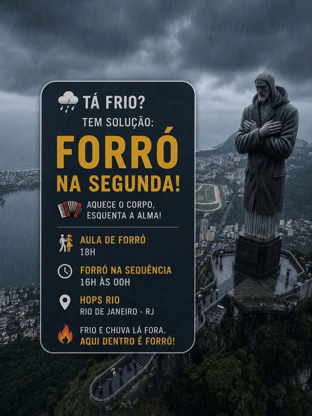 Flyer: Forró no Hops Rio