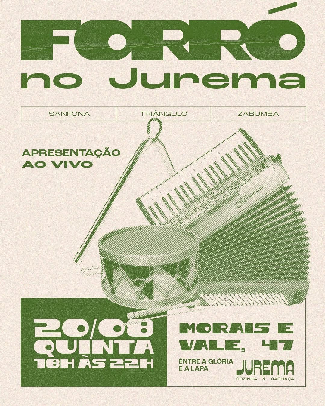 Flyer: FORRÓ no Jurema
