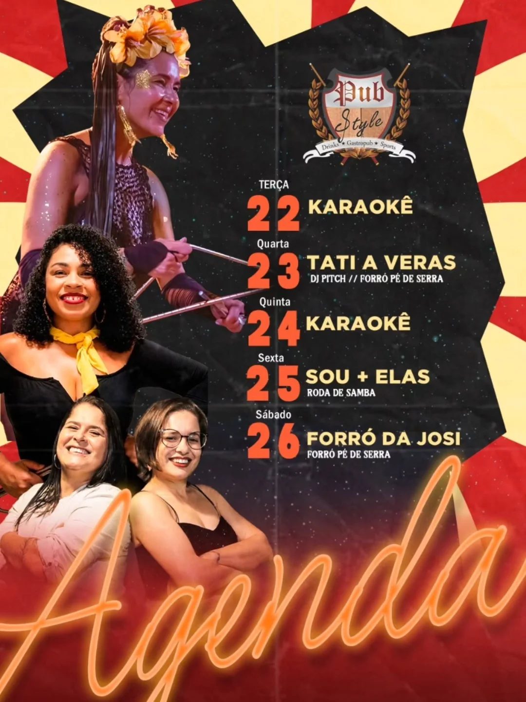 Flyer: Forró no Pubstyle