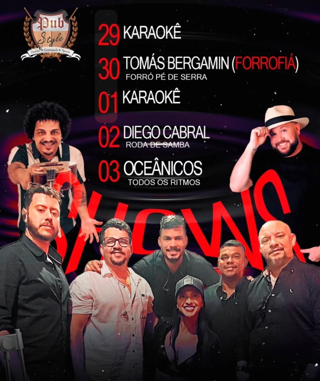 Flyer: Forró no Pubstyle