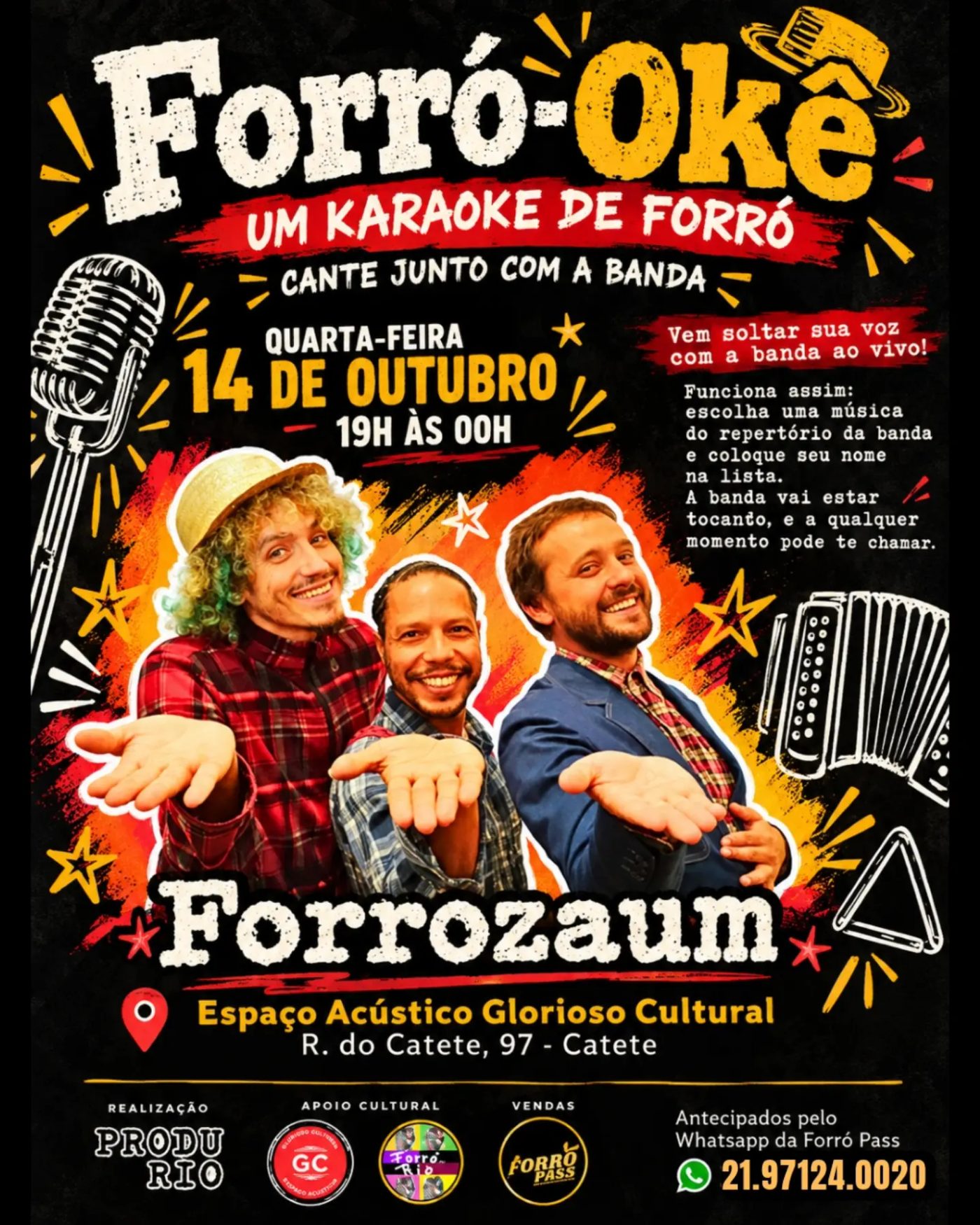 Flyer: Forró-Okê