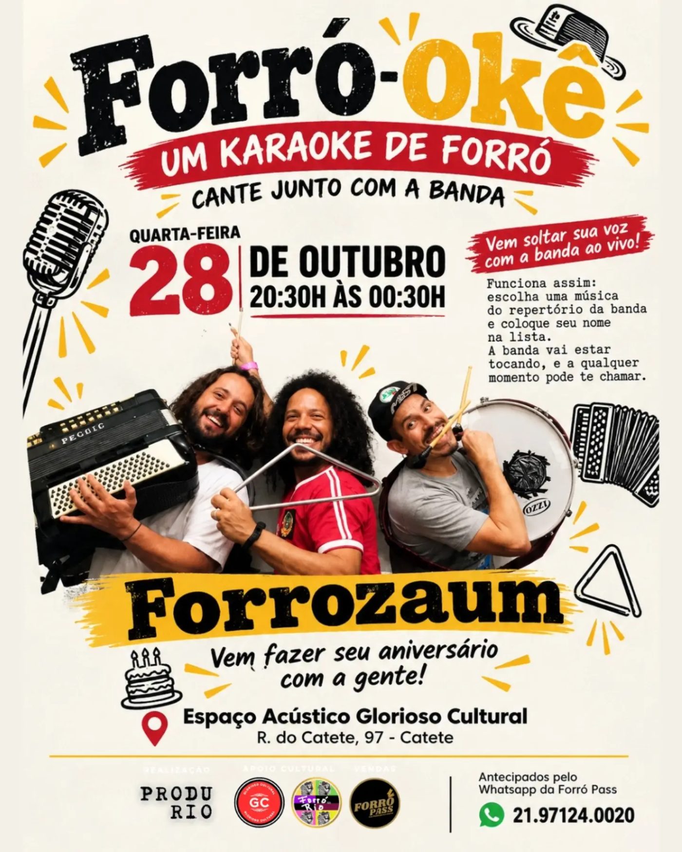 Flyer: Forró-okê