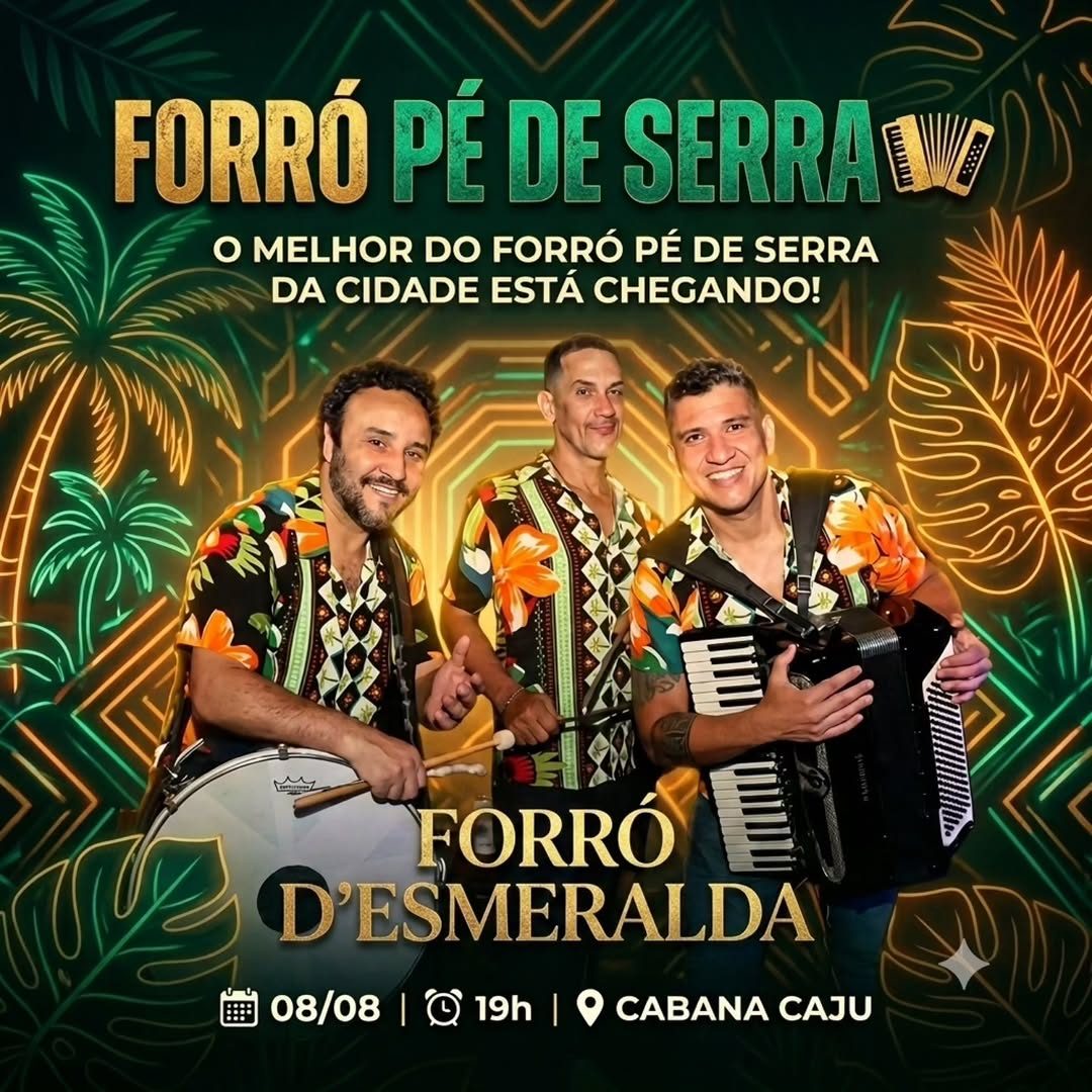 Flyer: Forró Pé de Serra