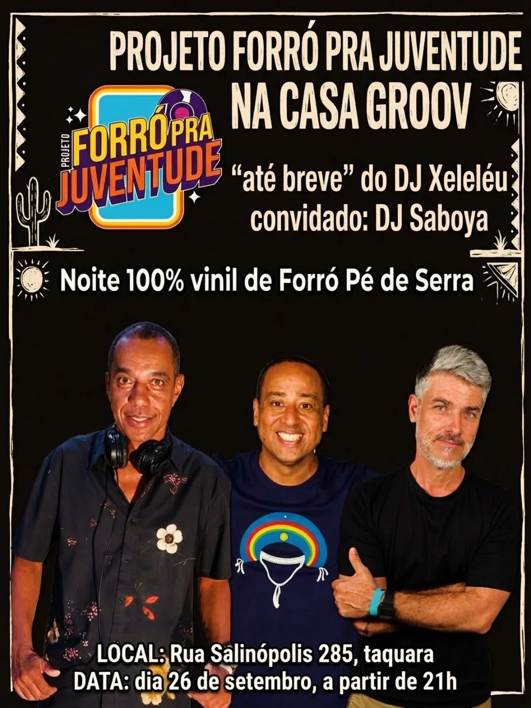 Flyer: Forró pra Juventude