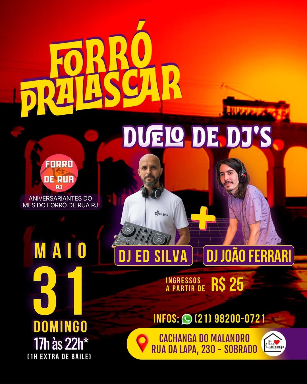 Flyer: Forró pra Lascar