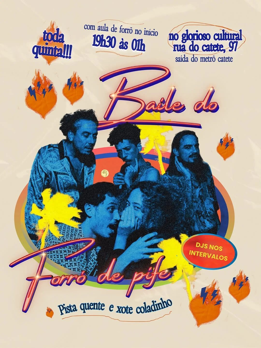 Flyer: Baie do Forró de Pife