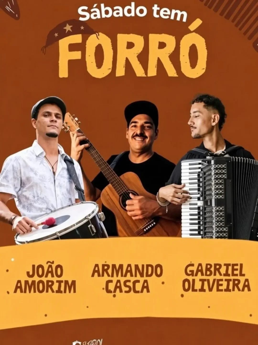 Flyer: Forró no El Farol Bar
