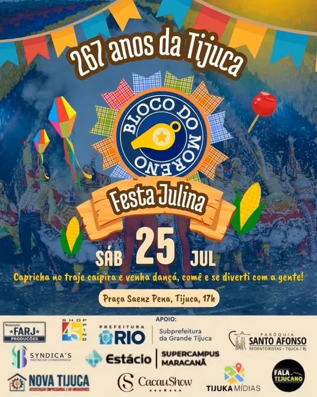Flyer: 267 Anos da Tijuca