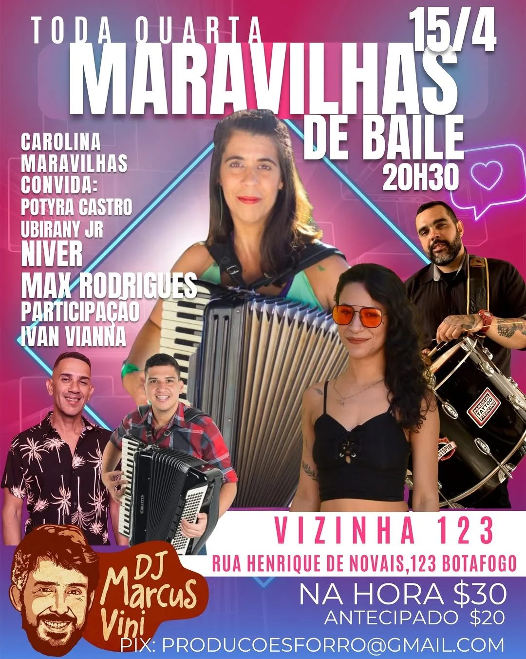 Flyer: Maravilhas de Baile