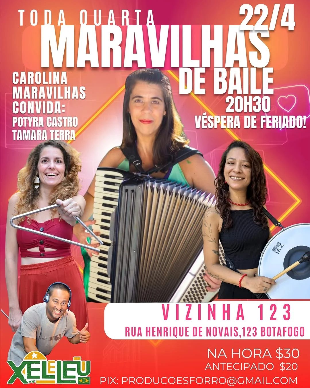 Flyer: Maravilhas de Baile