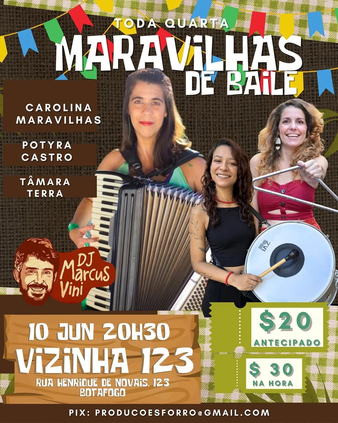 Flyer: Maravilhas de Baile