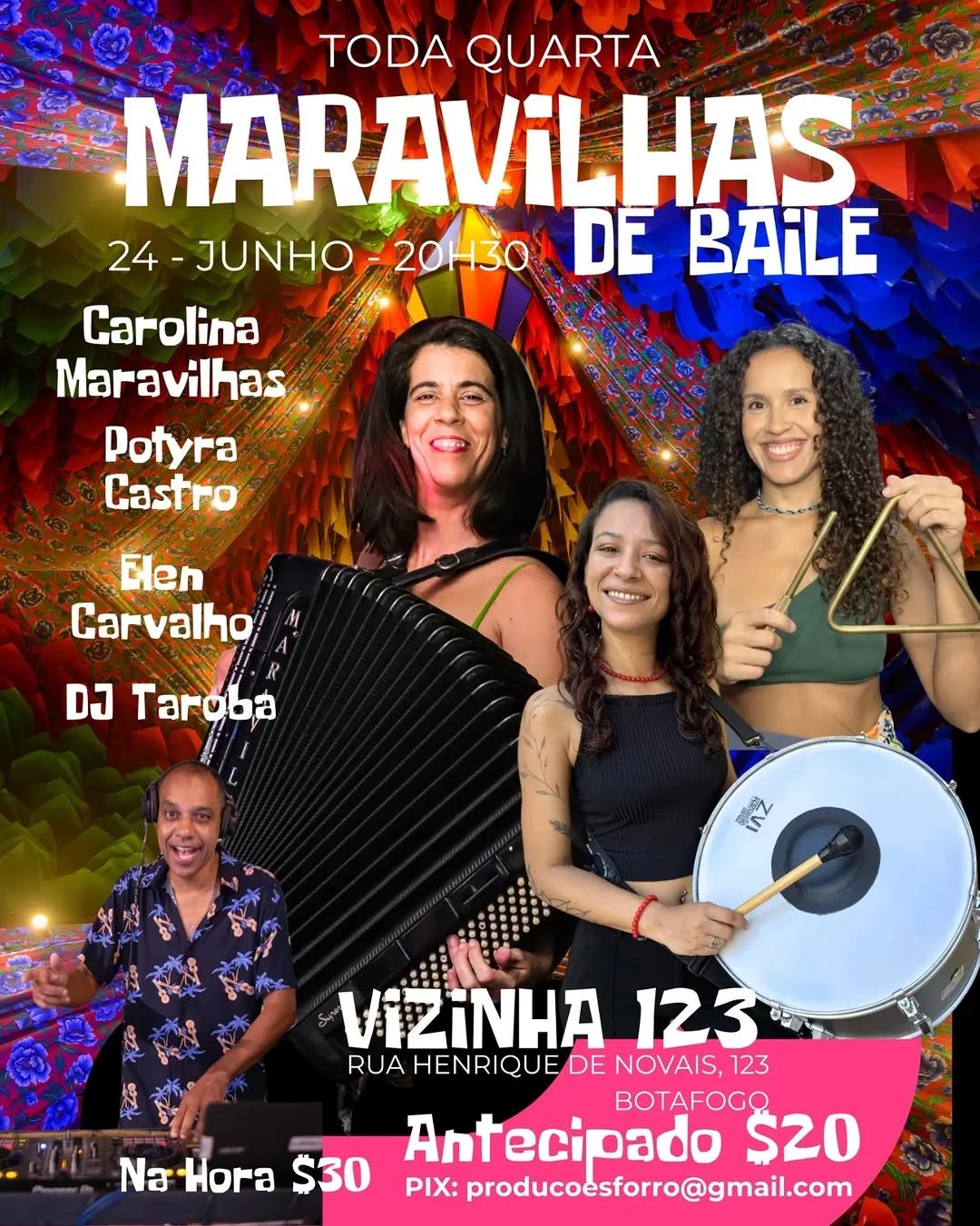 Flyer: Maravilhas de Baile
