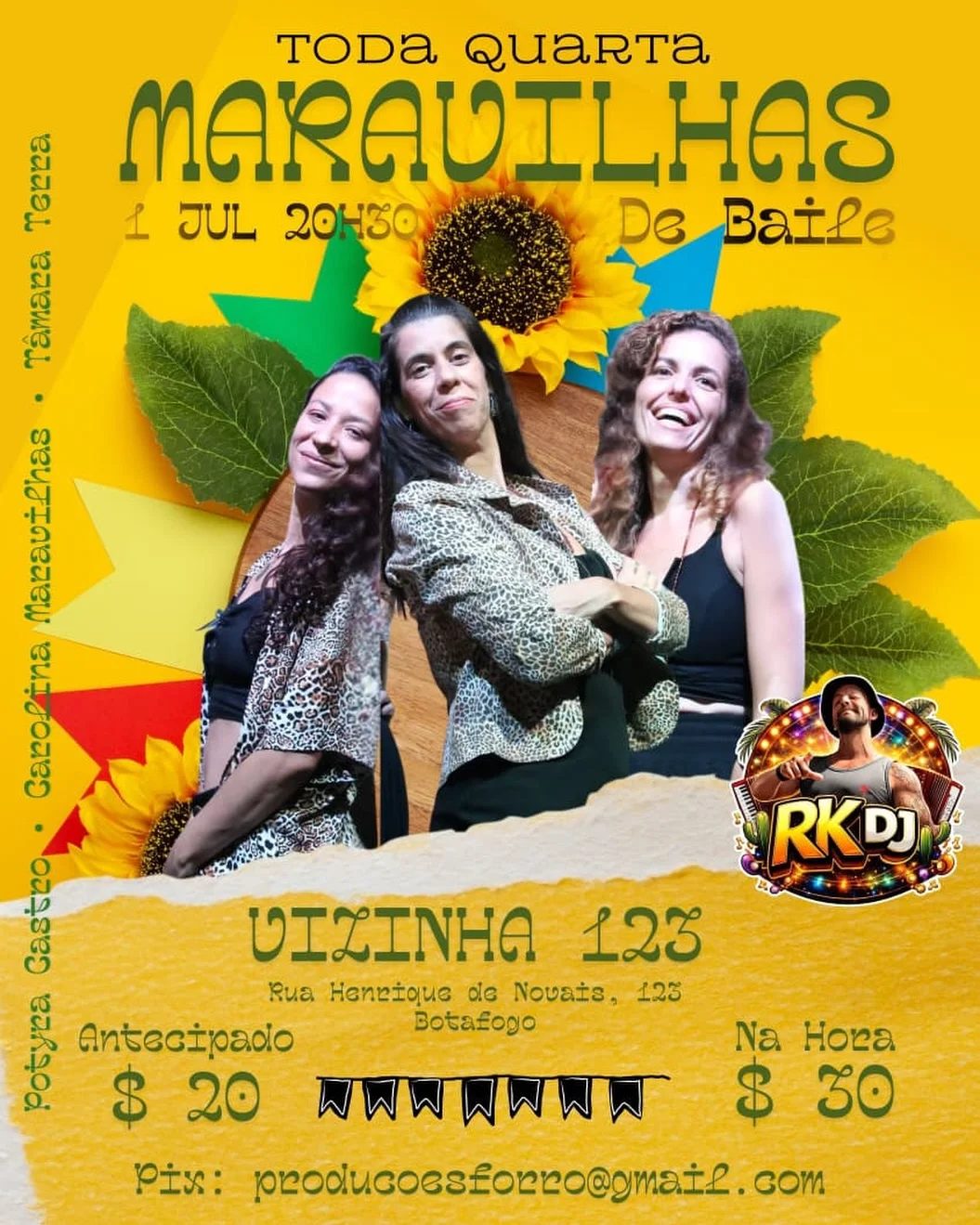 Flyer: Maravilhas de Baile