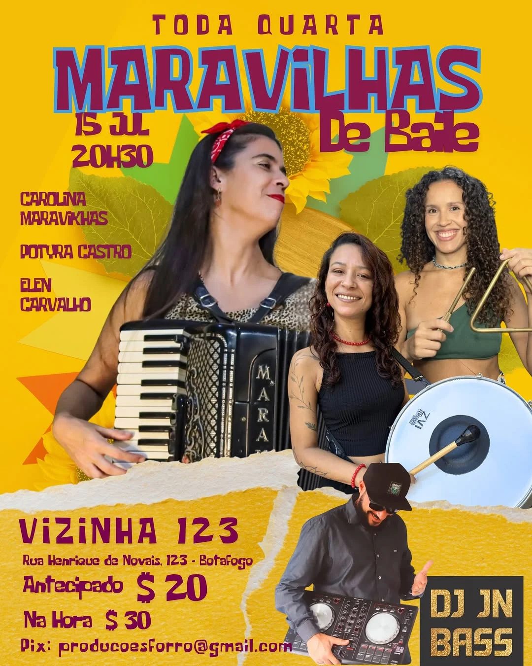 Flyer: Maravilhas de Baile