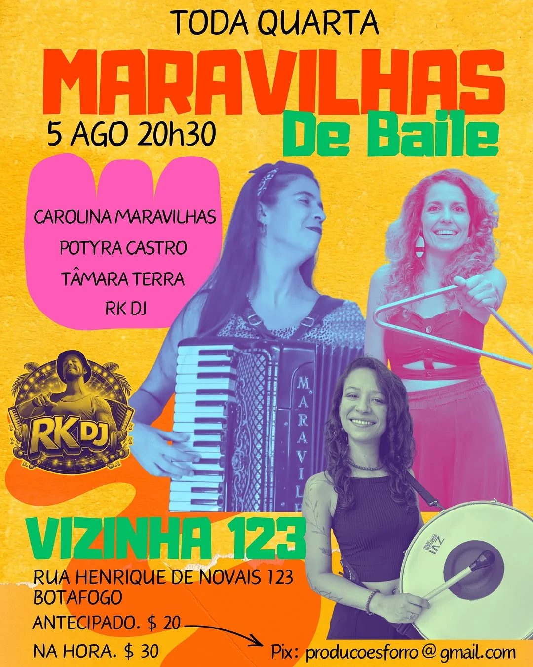 Flyer: Maravilhas de Baile