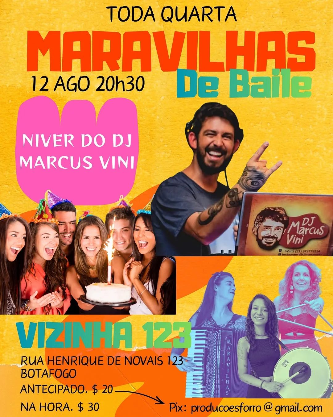 Flyer: Maravilhas de Baile