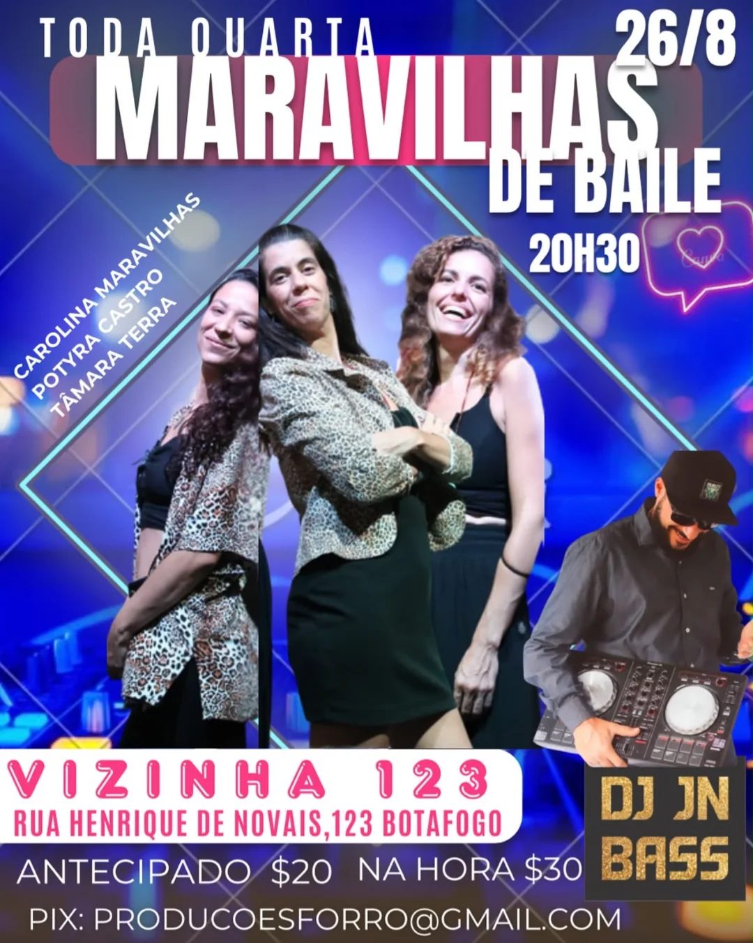 Flyer: Maravilhas de Baile