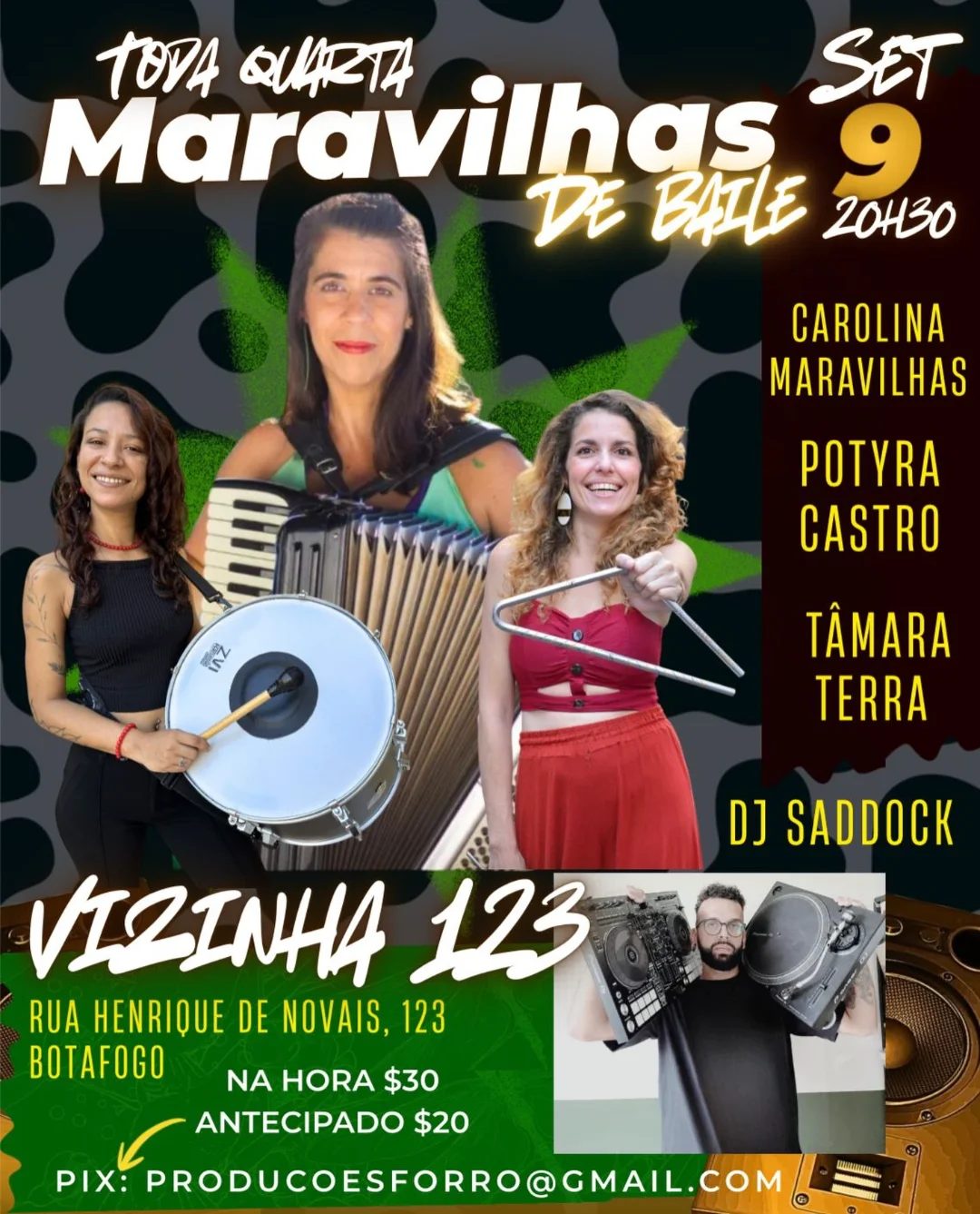 Maravilhas de Baile — baile de forró toda quarta-feira