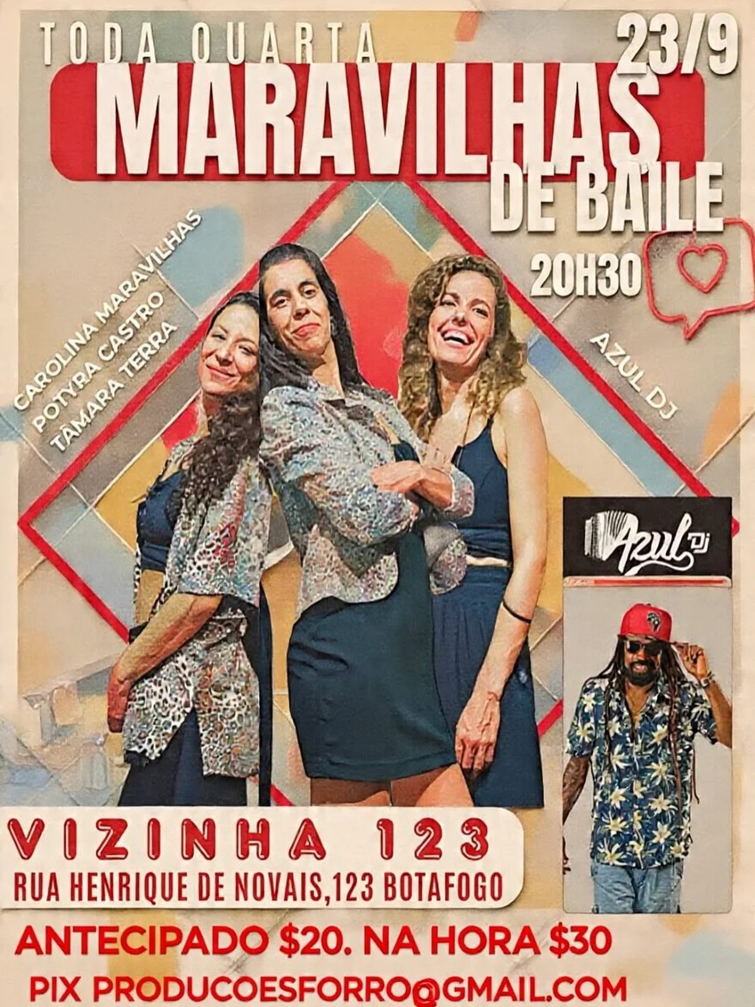 Flyer: Maravilhas de Baile