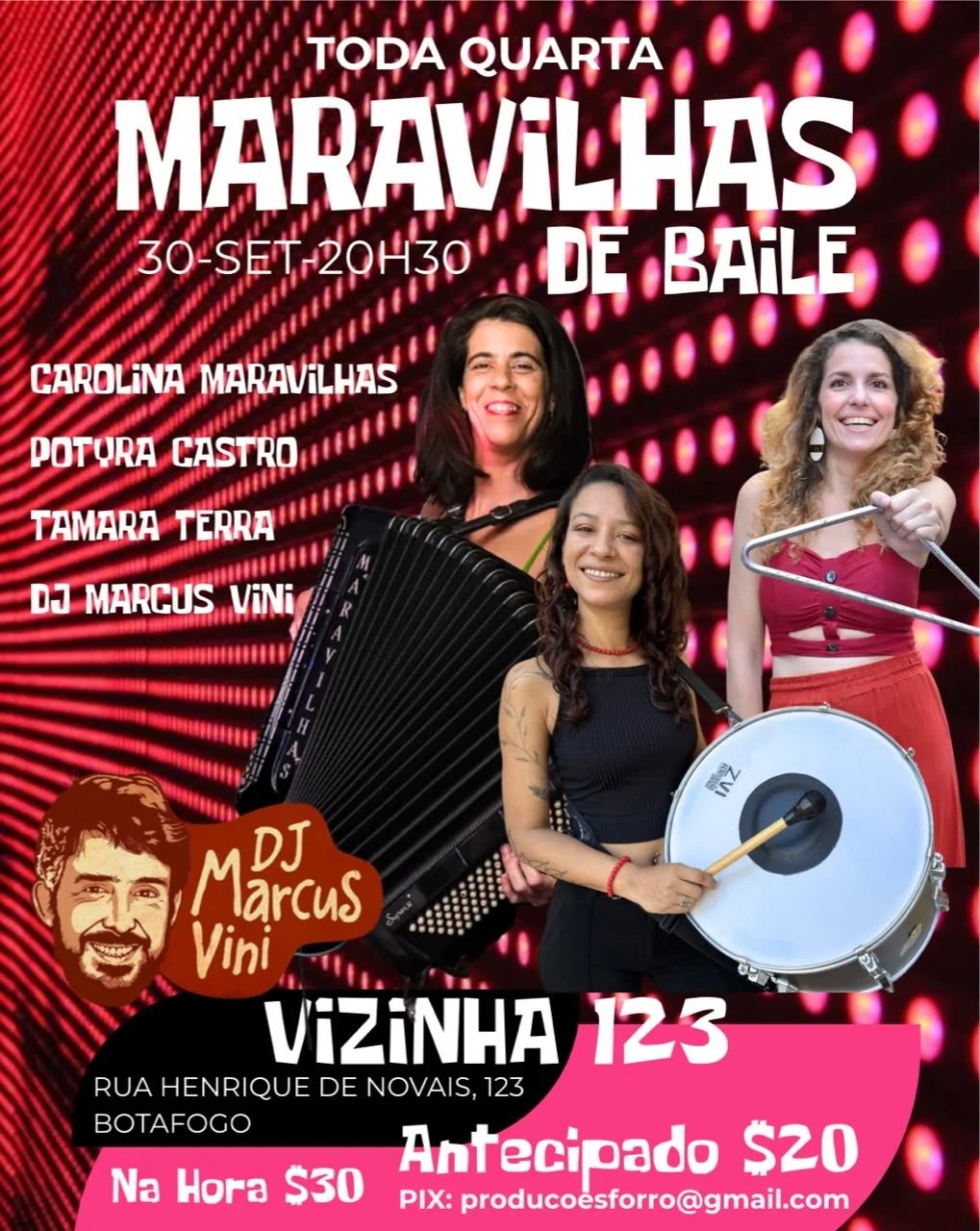 Flyer: Maravilhas de Baile