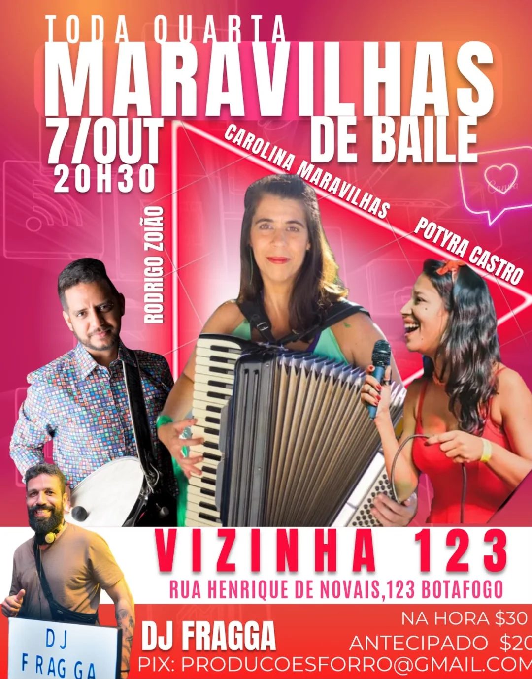 Flyer: Maravilhas de Baile