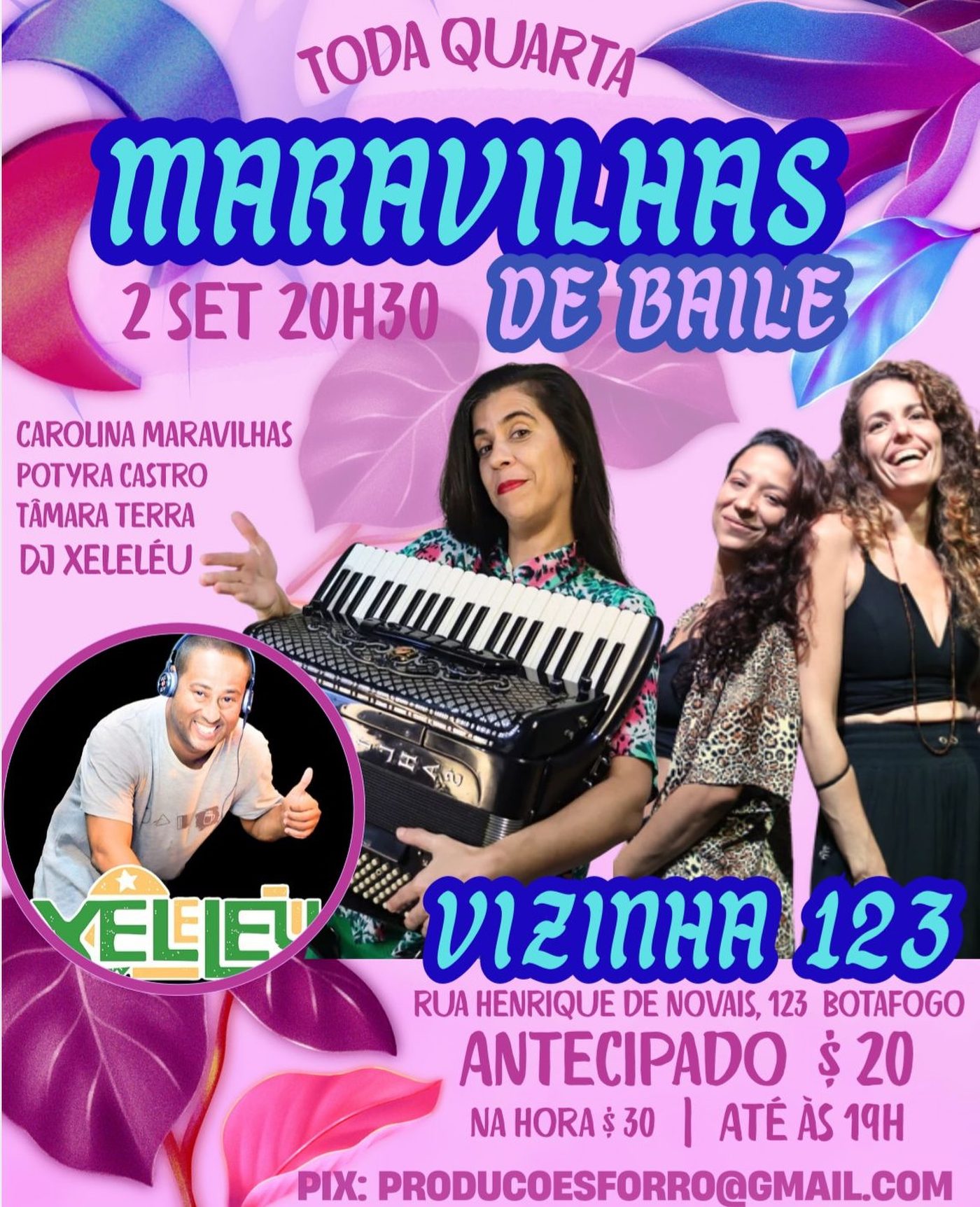 Flyer: Maravilhas de Baile