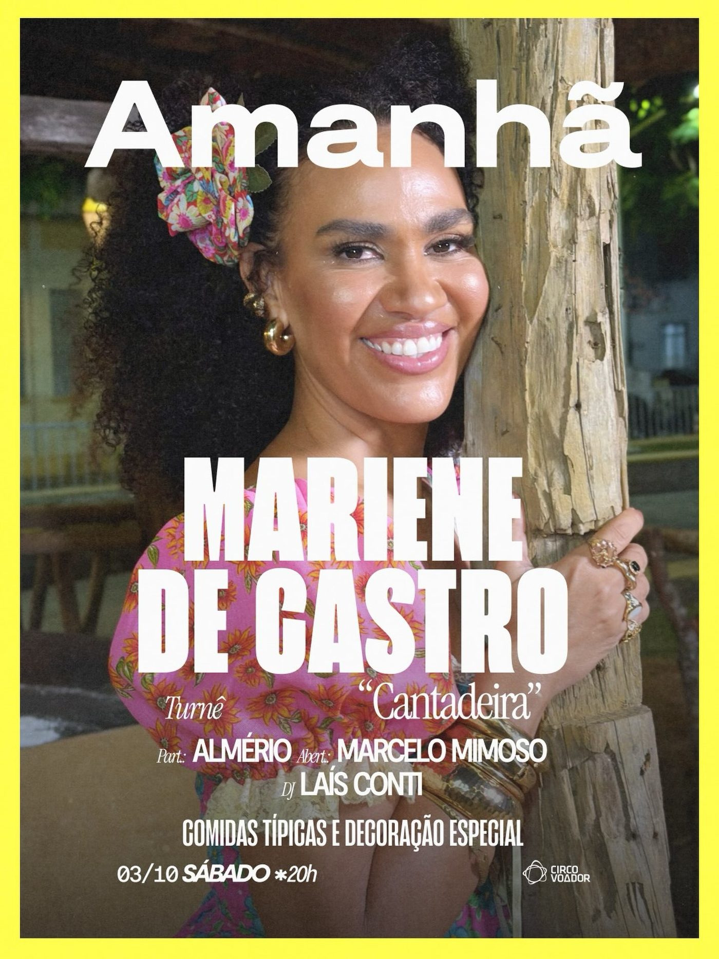 Flyer: Mariene de Castro - Cantadeira
