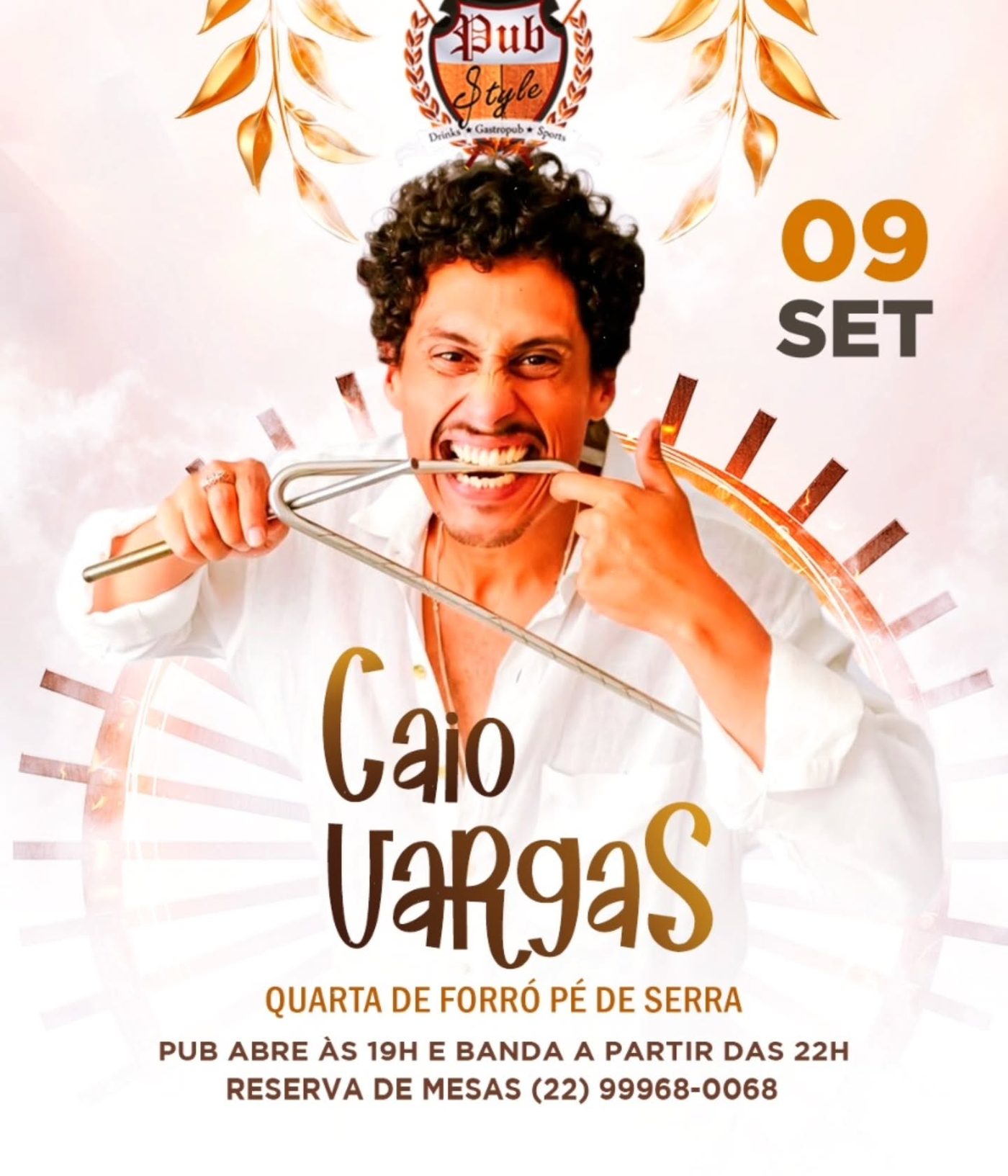 Flyer: Quarta de Forró Pé de Serra
