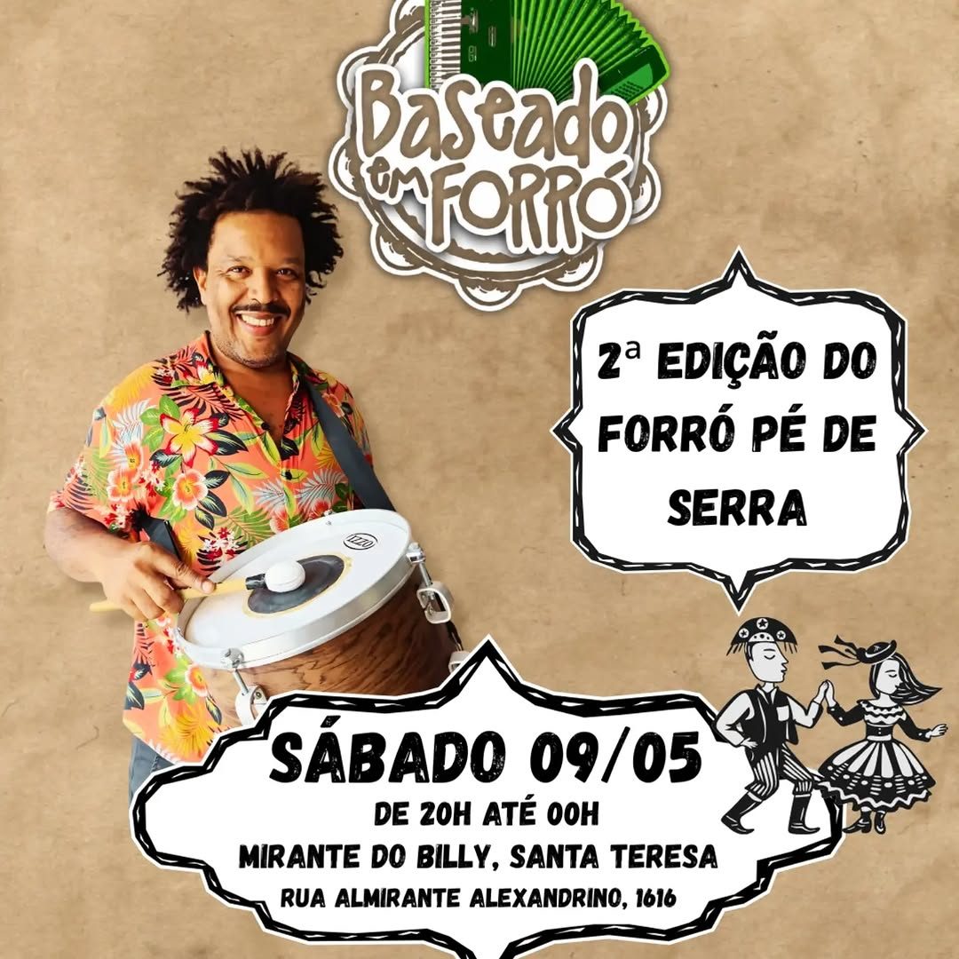 Flyer: Baseado em Forró