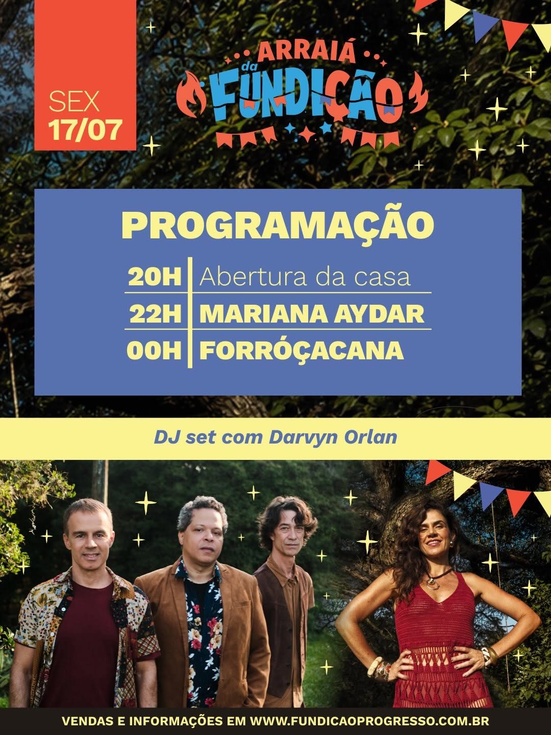 Flyer: Arraiá da Fundição
