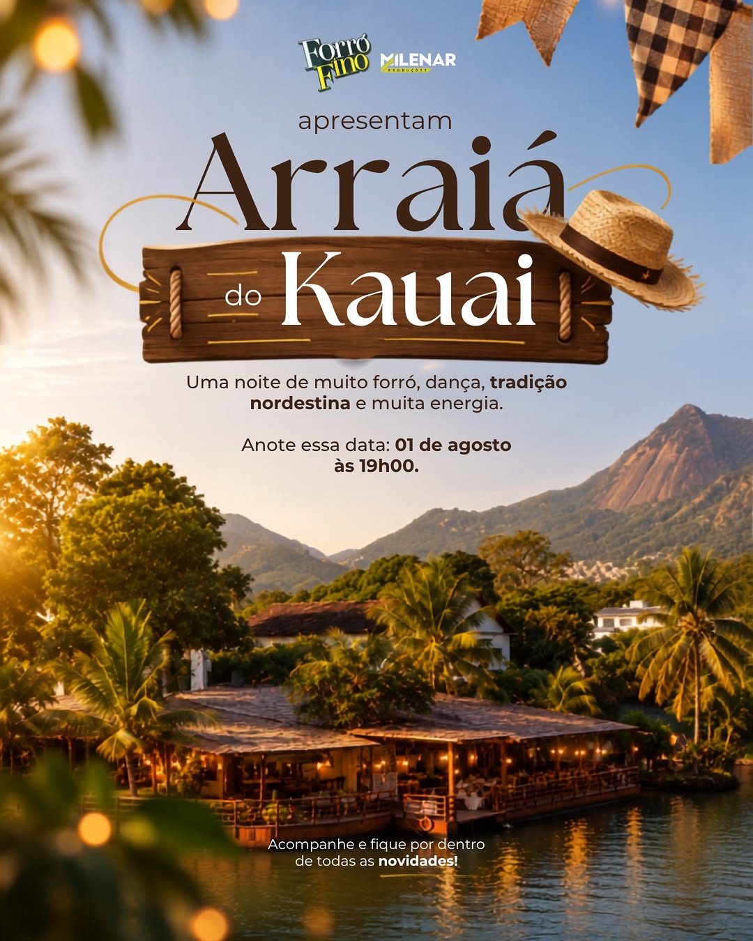 Flyer: Arraiá do Kauai