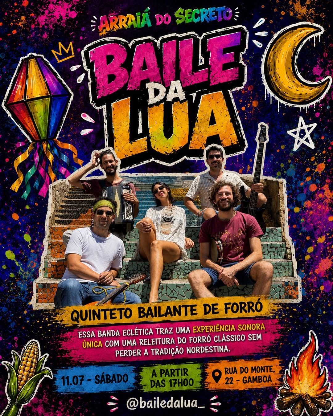 Flyer: Arraiá do Secreto