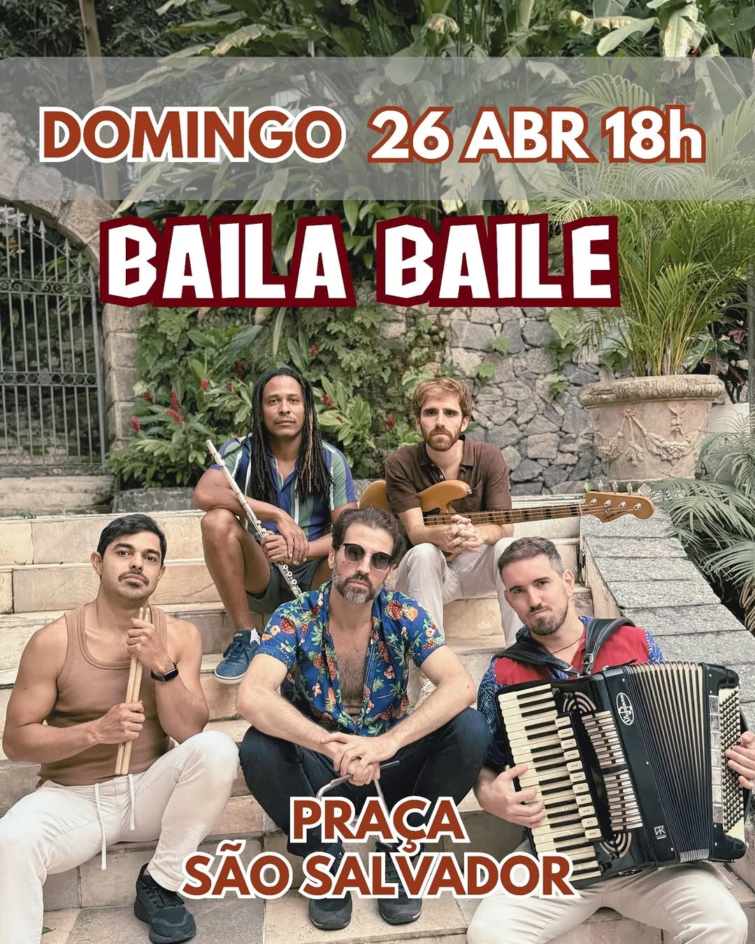 Flyer: Forró da Praça - Baila Baile