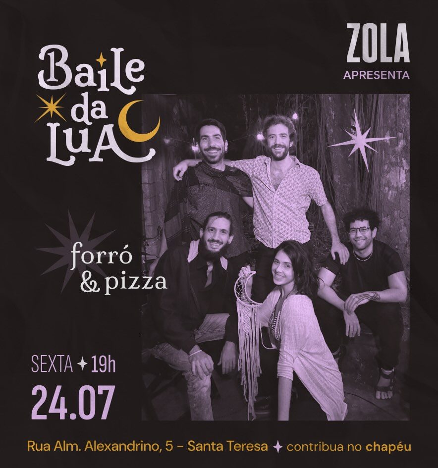 Flyer: Baile da Lua