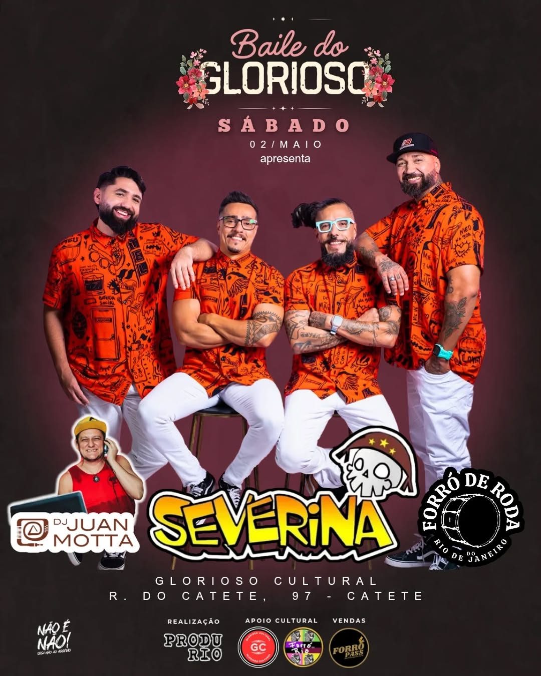 Flyer: Baile do Glorioso