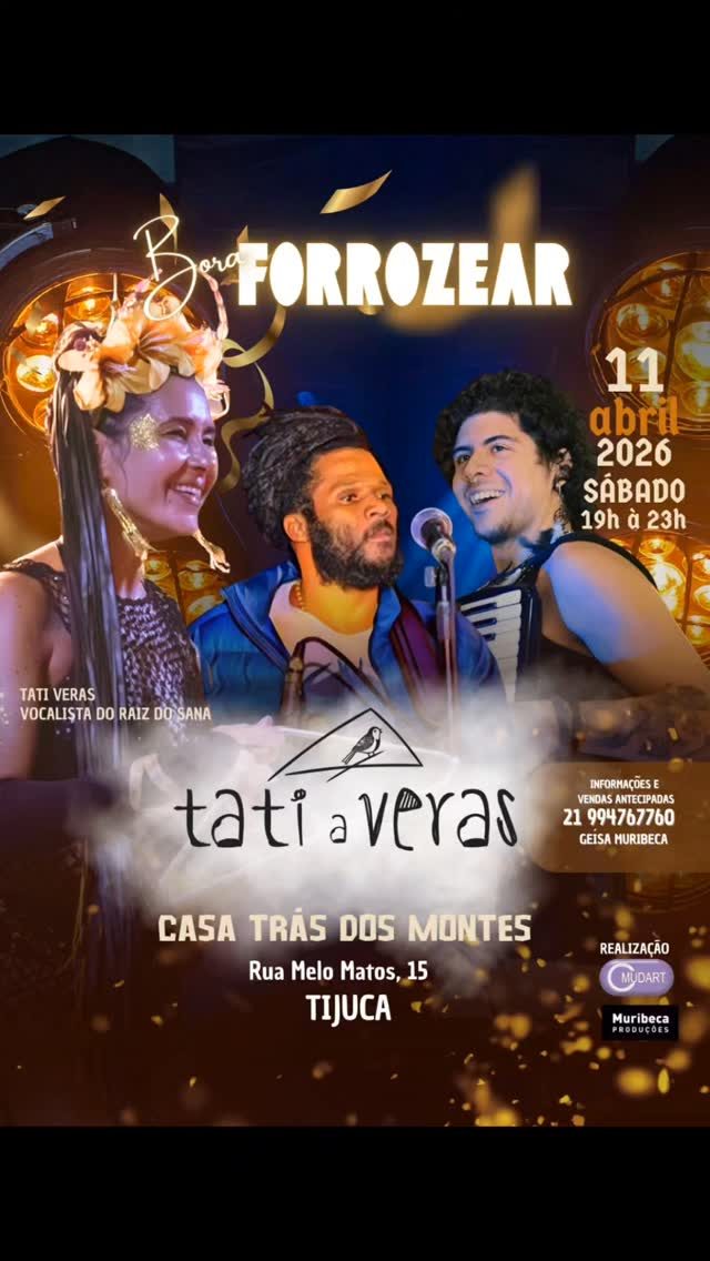 Flyer: Bora Forrozear com Tati a Veras