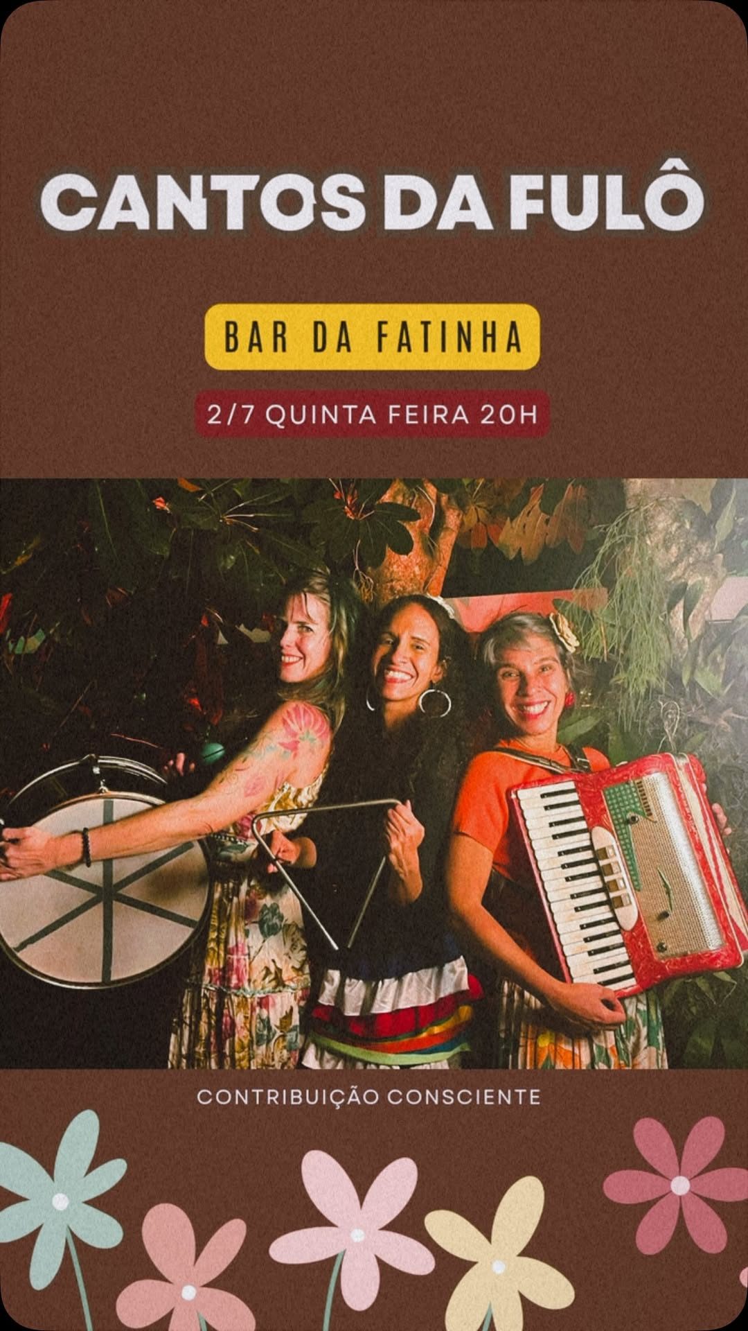 Flyer: Cantos da Fulô