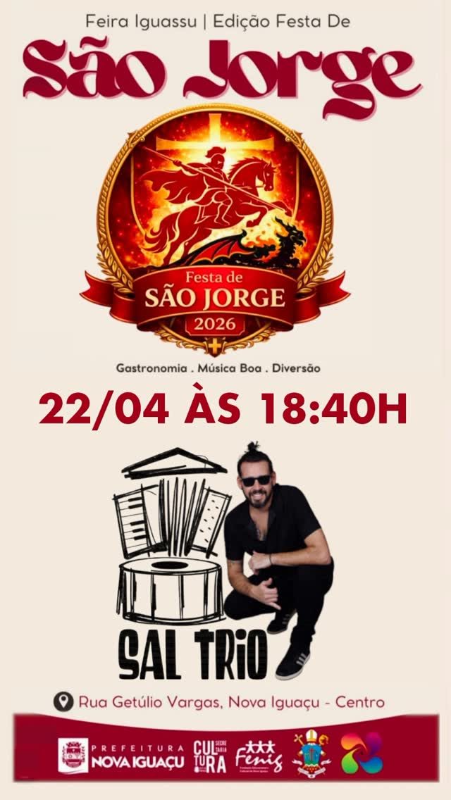 Flyer: Festa de São Jorge