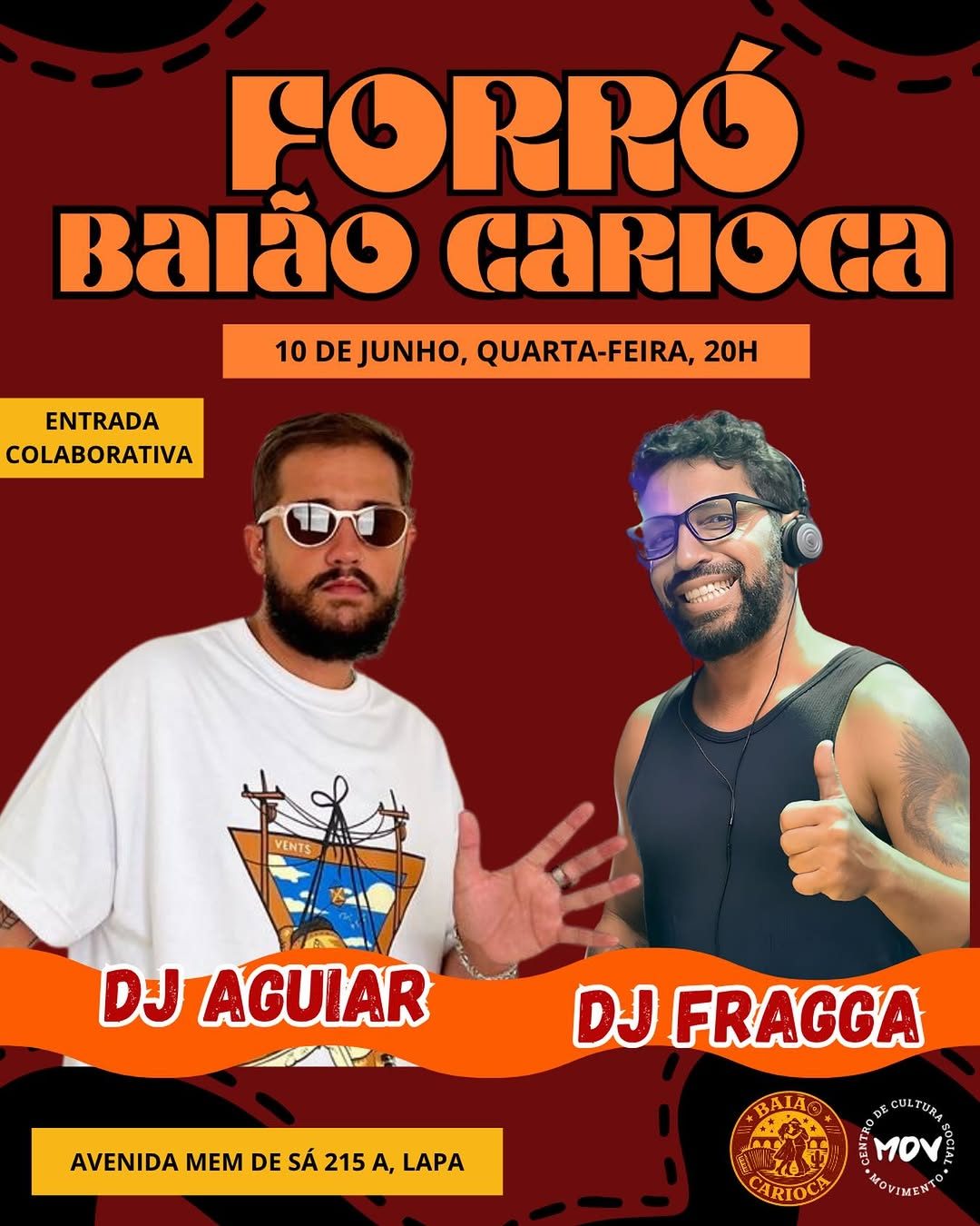 Flyer: Forró Baião Carioca