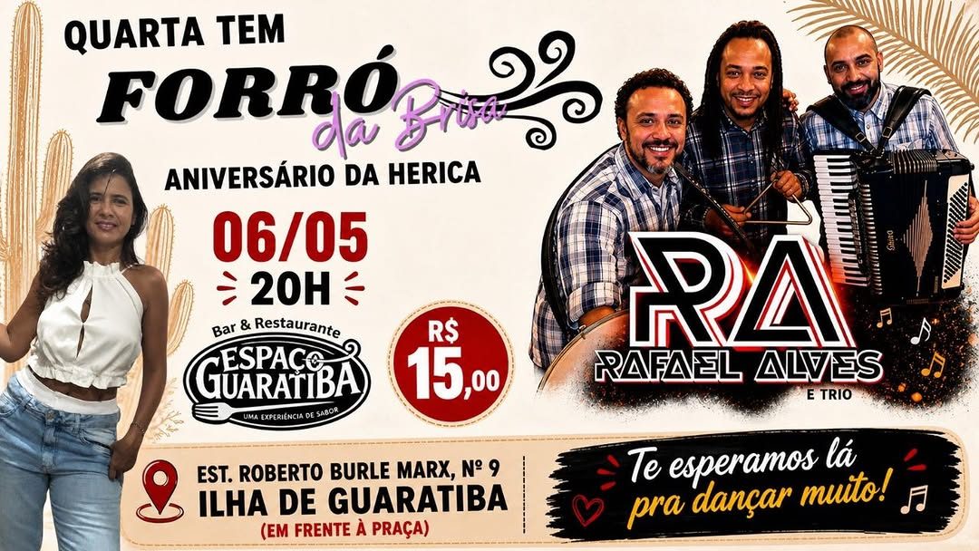 Flyer: Forró da Brisa