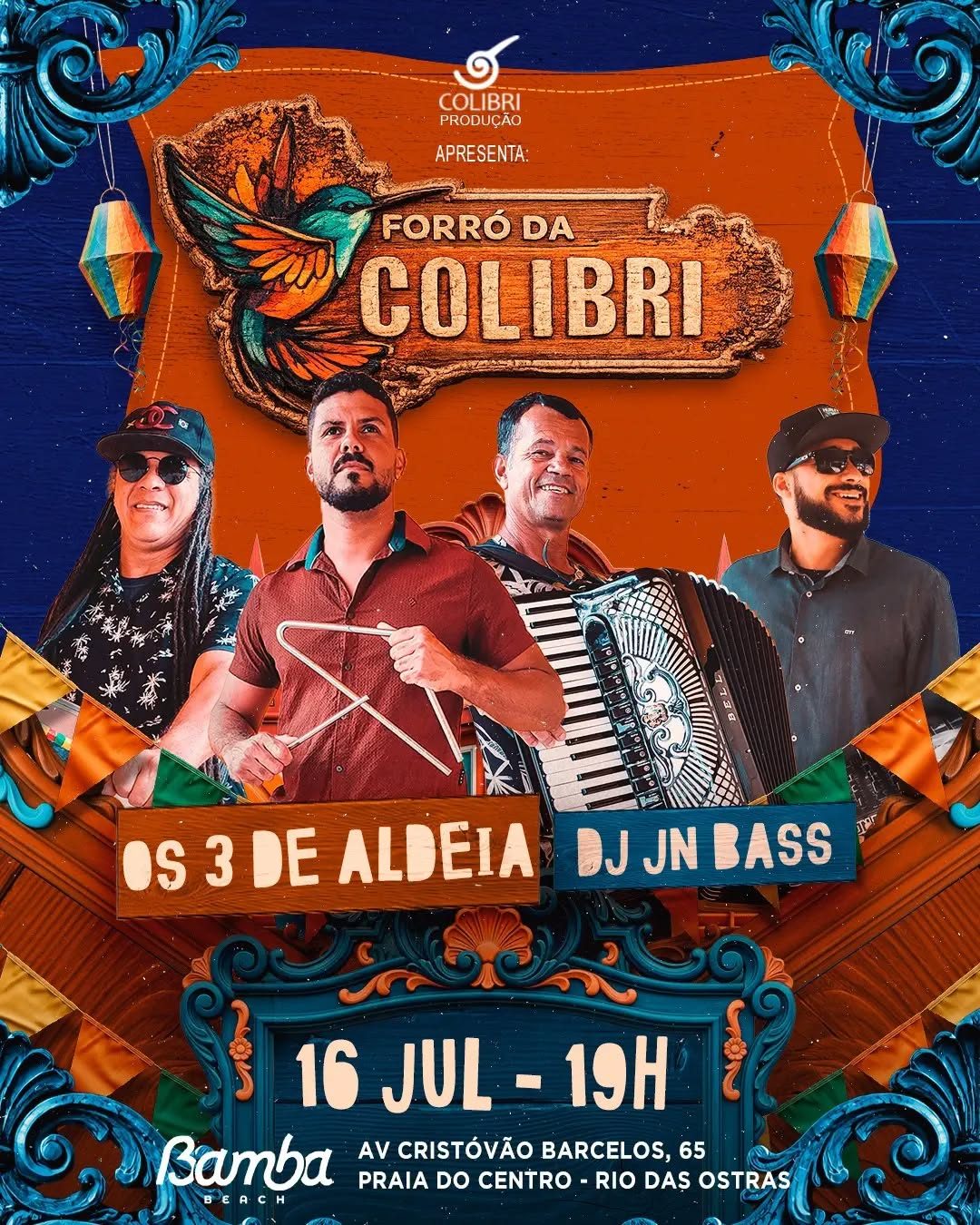 Flyer: Forró da Colibri