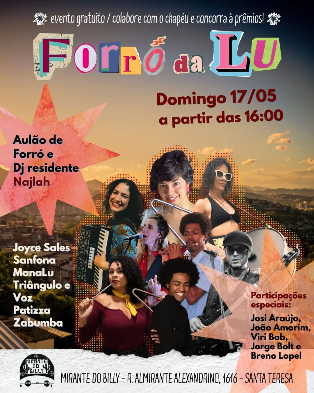 Flyer: Forró da Lu