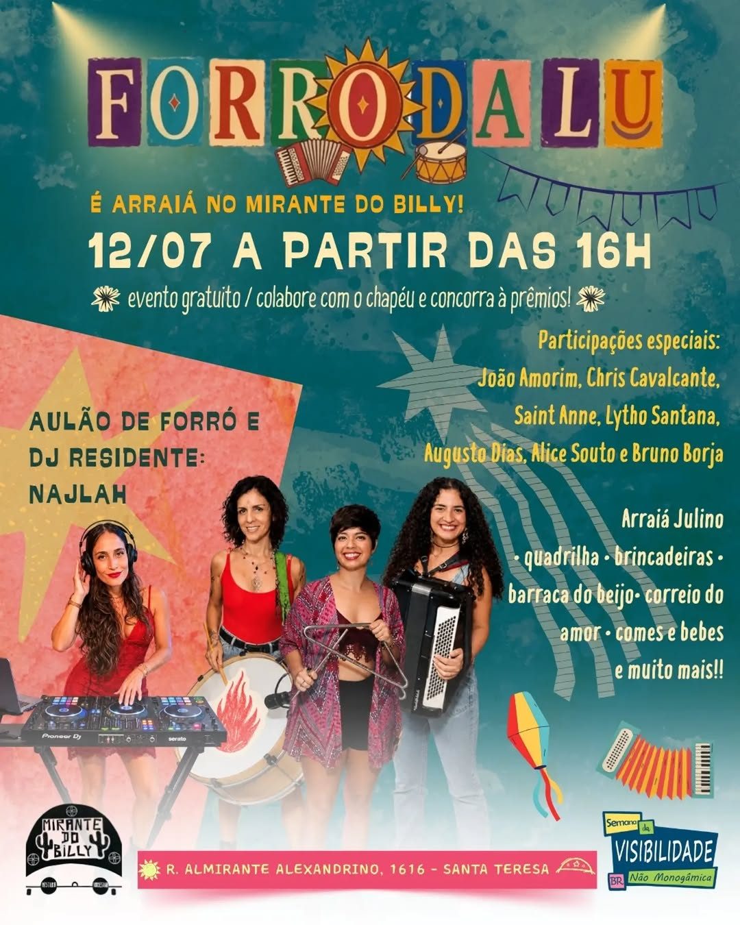 Flyer: Forró da Lu