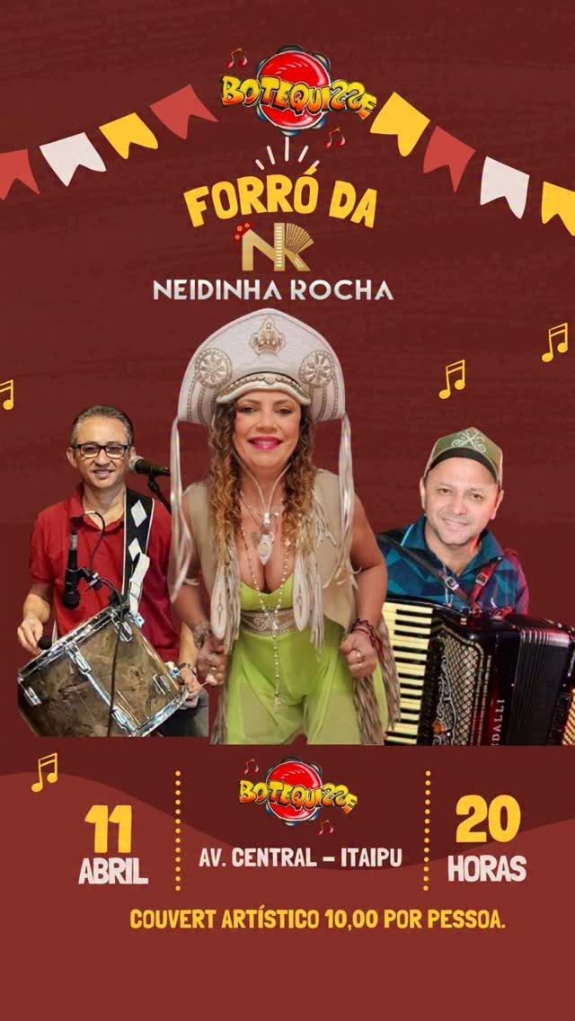 Flyer: Forró da Neidinha Rocha