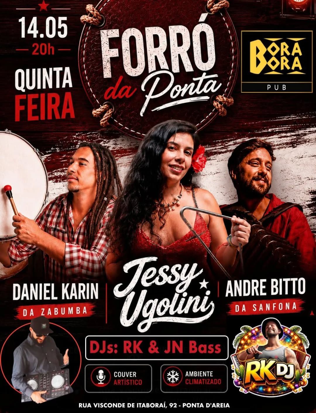 Flyer: Forró da Ponta