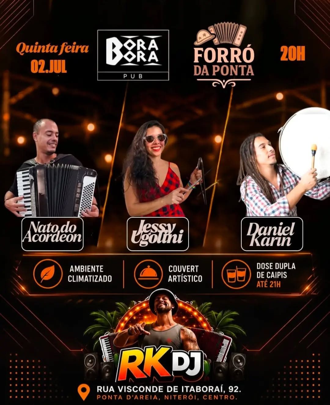 Flyer: Forró da Ponta