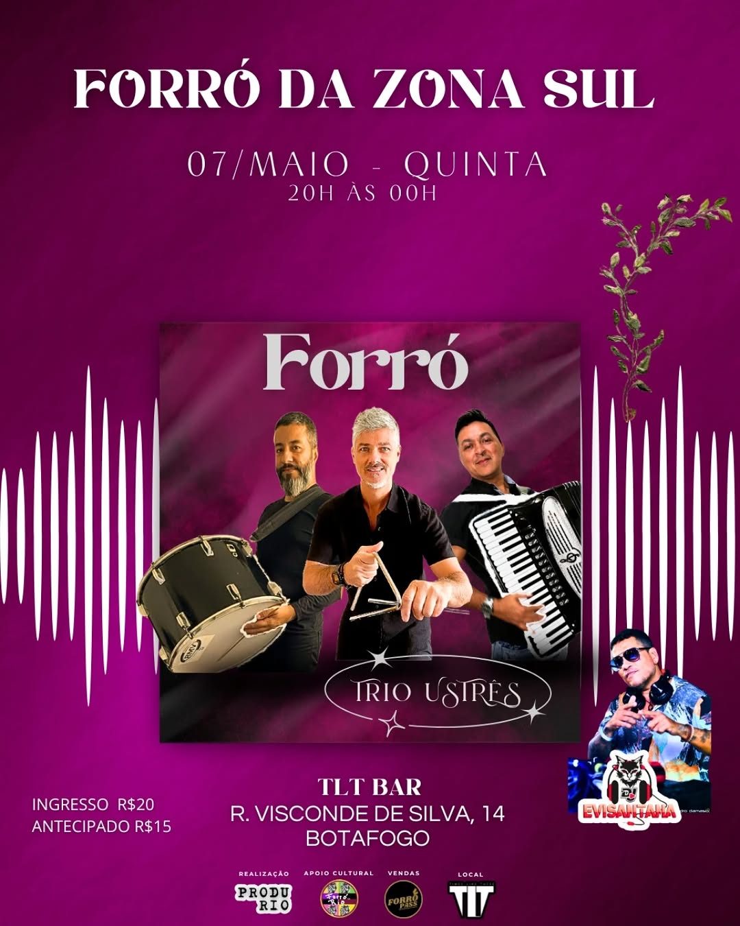 Flyer: Forró da Zona Sul