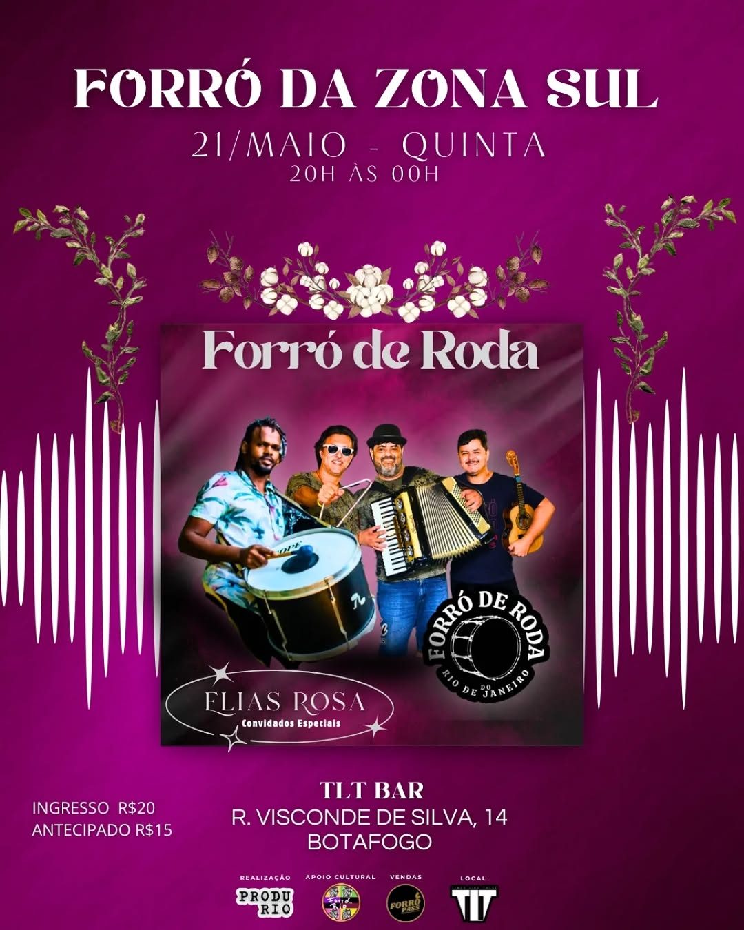 Flyer: Forró da Zona Sul